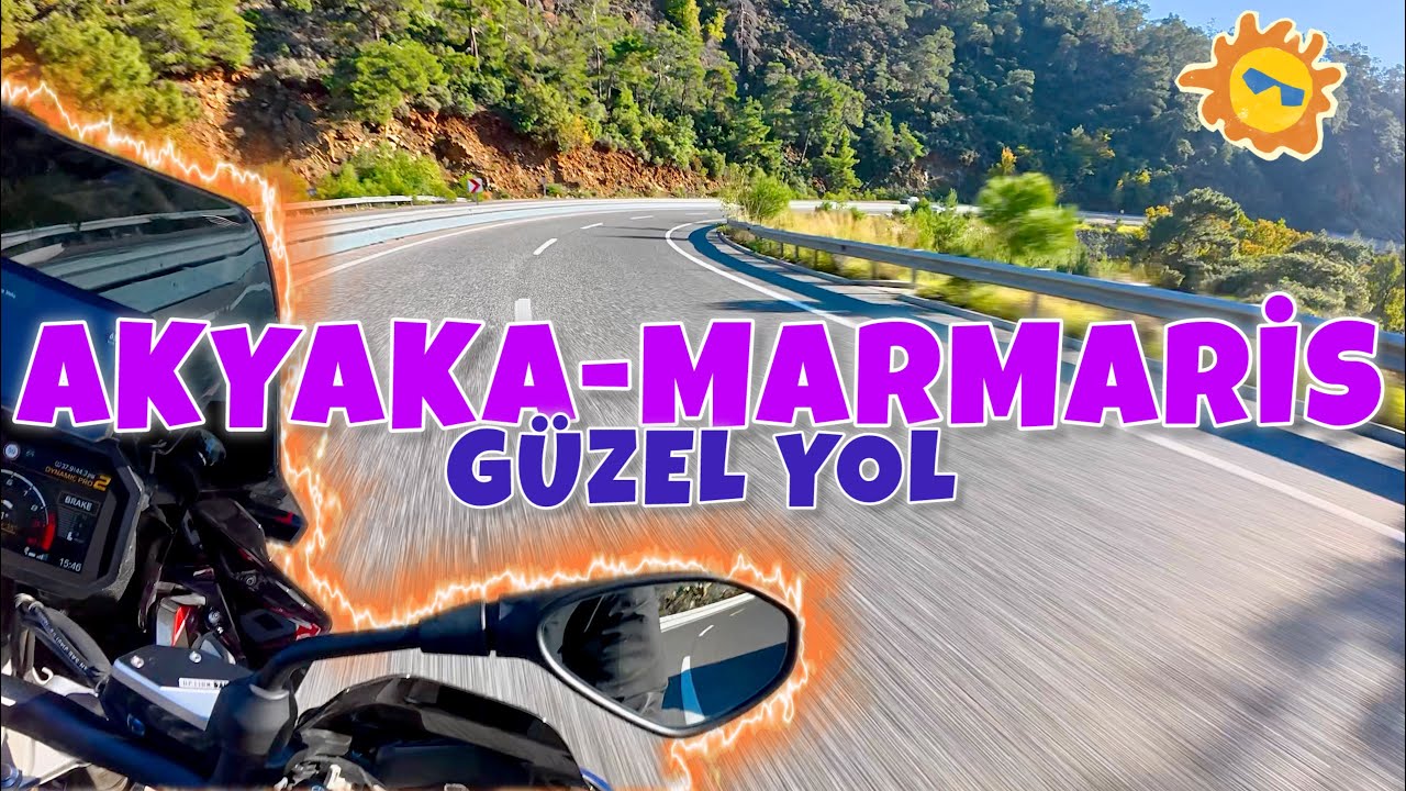 Akyaka’dan Marmaris’e | Marmaris Merkez | BMW R 1300 GS Adventure | 4K