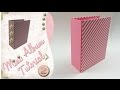 Cover + Bindung Variante 2 | Mini Album Tutorial #02