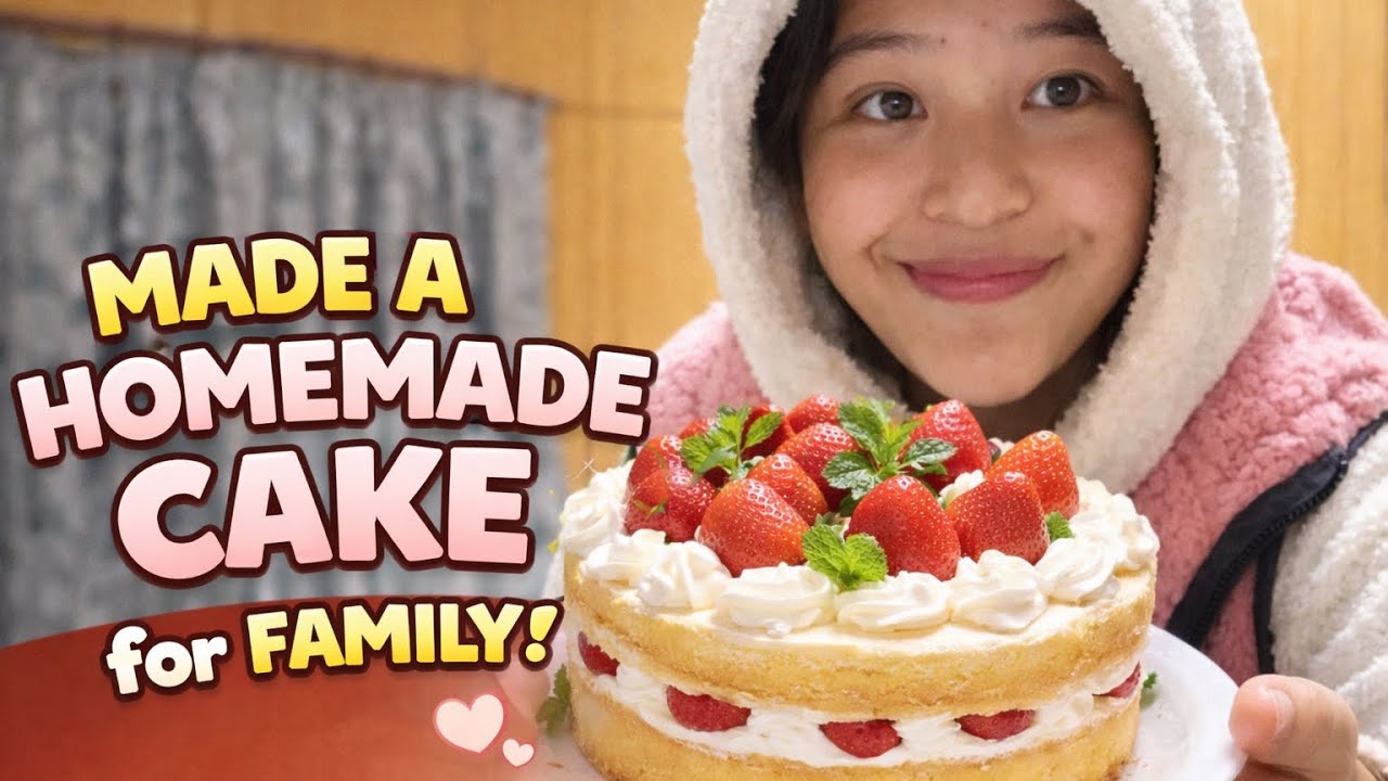 Приготовила домашний торт для семьи 🪴 #ladakhivloger #homemadecake #love #family