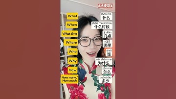 8 Must-Know Chinese “Question Words”🇨🇳｜#learnchinese #chinese #vocabulary #mandarin