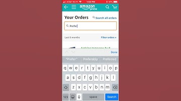 How to search your orders on amazon