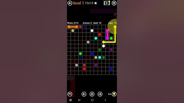 How To Solve Flow Free Jumbo Pack Level 1 13x13 Harder Board Walk Through Solution Walkthrough