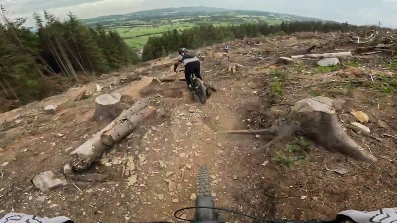 LLANDEGLA BLACK AND RED