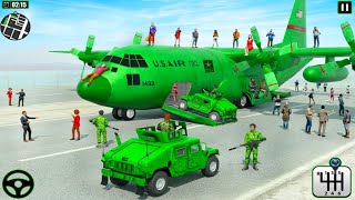 Army Vehicle Transporter Truck Simulator: Army Game - Car Transporter - Android Gameplay Walkthrough screenshot 3