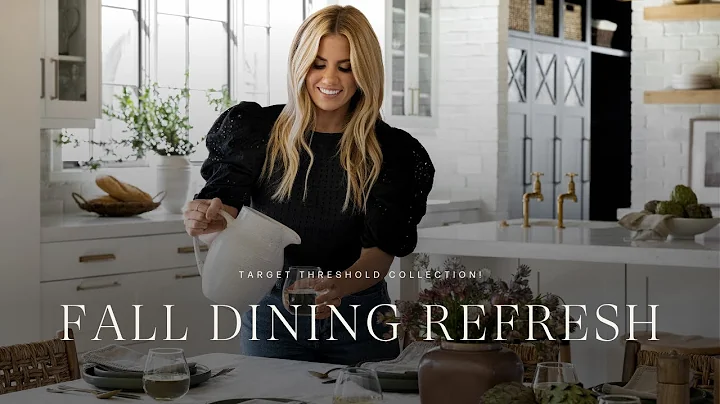 Fall dining refresh with our Target Threshold coll...