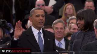 Watch President Barack Obama Get Sworn-in for Second Term Resimi