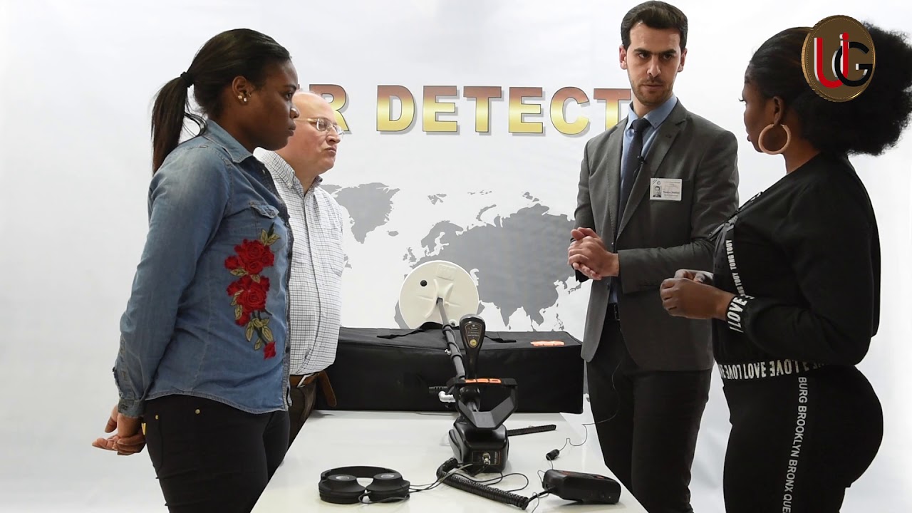 UIG team test the Gold Seeker with the customers