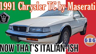 My first ever Italian car, a 1991 Chrysler TC by Maserati. It's time to hit Olive Garden! by Grease Belly Garage 214 views 2 months ago 10 minutes, 14 seconds