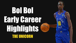 Bol Bol Early Career NBA Highlights | 2019 - 2022 Denver Nuggets