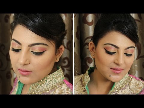 Видео: Karwachauth 2011 Makeup Special с MAC Vimi Joshi
