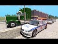 УГОН ВОЕННОГО ГРУЗОВИКА С ЯДЕРНОЙ БОМБОЙ | BeamNG.drive