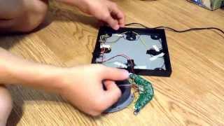 Taking apart a levitation device.