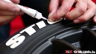 NITTO ニットー タイヤレター ホワイトレター タイヤステッカー