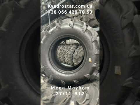 Шина  ITP Mega Mayhem 27×11-12 6PR, видео 1