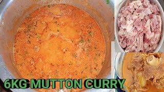 6 KG Eid Special Mutton Curry ! Mutton Curry ! Mutton Recipe ! Mutton Kulambu