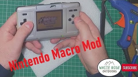 How to make a Nintendo "Macro" Gameboy!
