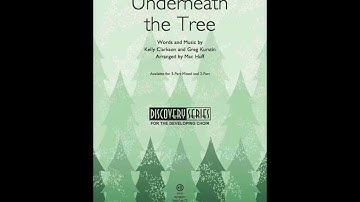 Underneath the Tree (3-Part Mixed Choir) - Arranged by Mac Huff