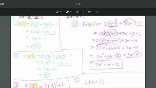 APCalc Summer Packet Topic 1 Function Alg Examples 1