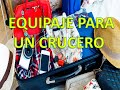 Empaca conmigo (que empacar para un crucero)