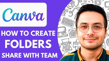 How to Create Folders to Share with Your Team in Canva - 2025 (Easiest Way)