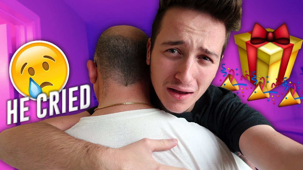 Surprising My Dad With His Dream Gift For His Birthday! **Emotional**