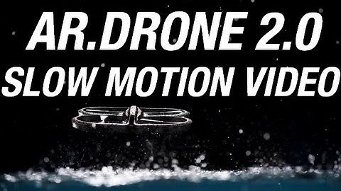 AR.Drone 2.0 Slow Motion Video with Phantom Flex Camera