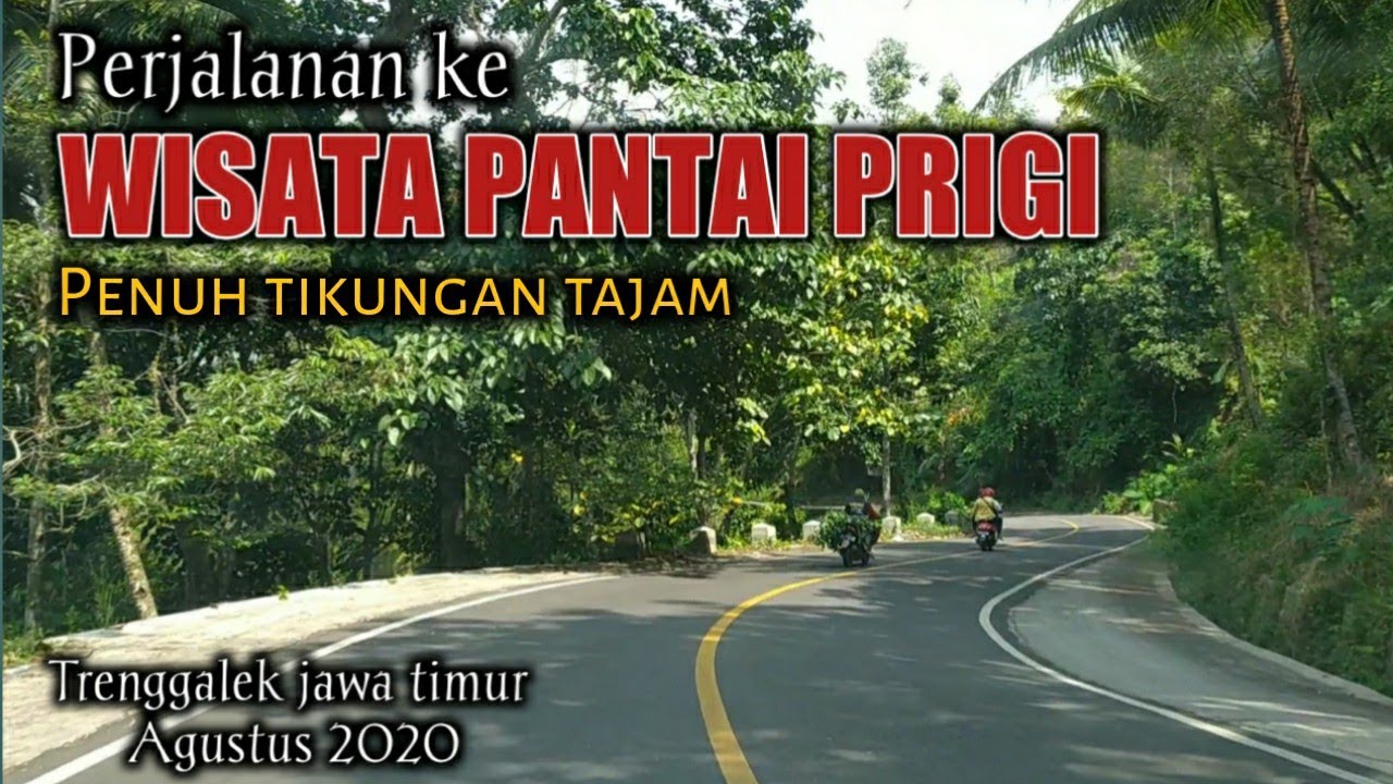 perjalanan menuju pantai prigi