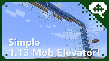 Simple Minecraft 1.13 Elevator and mob sorter