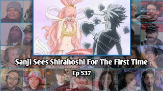 LUFFY VS VANDER DECKEN - ONE PIECE EPISODE 537 REACTION MASHUP