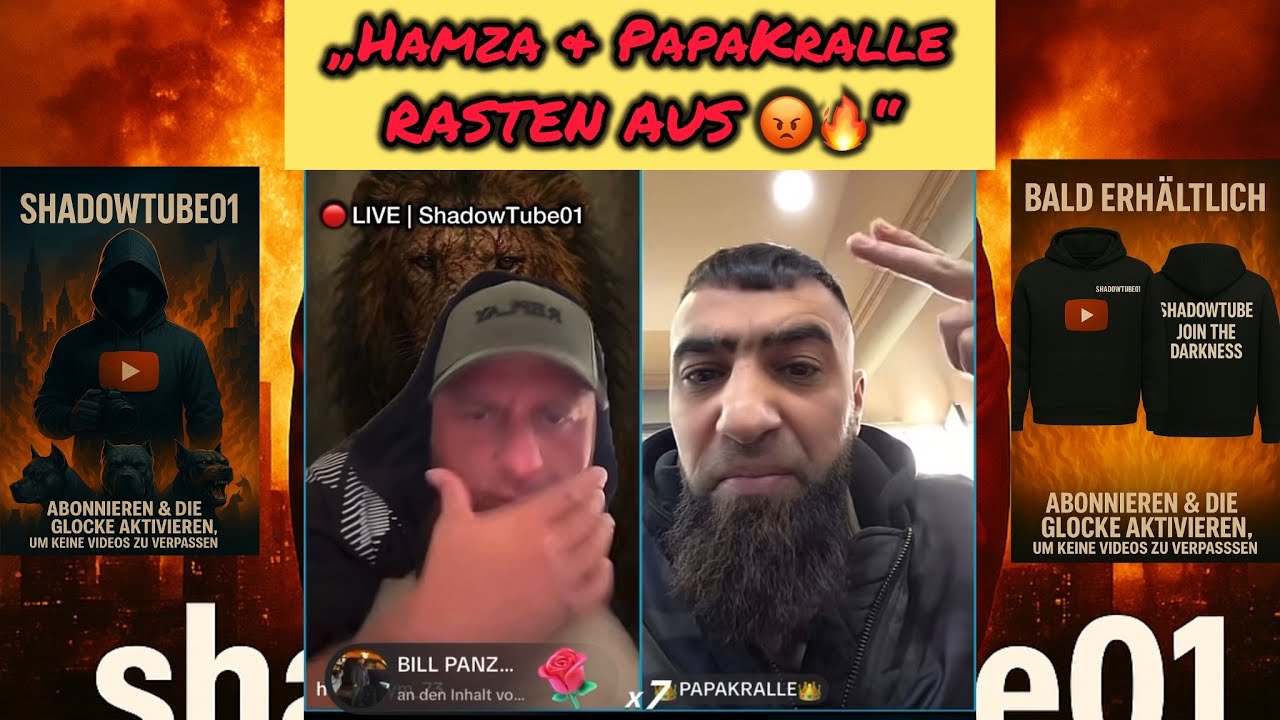 🔥 Vitamin 114 LEAKT schon wieder! 😳Hamza Gym & PapaKralle drehen komplett durch🔴 LIVE | ShadowTube01