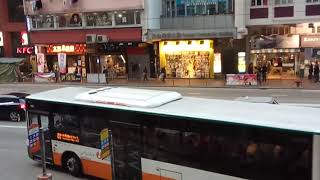 NWFB 81 2601(TM1112) 駛離炮台山站巴士站
