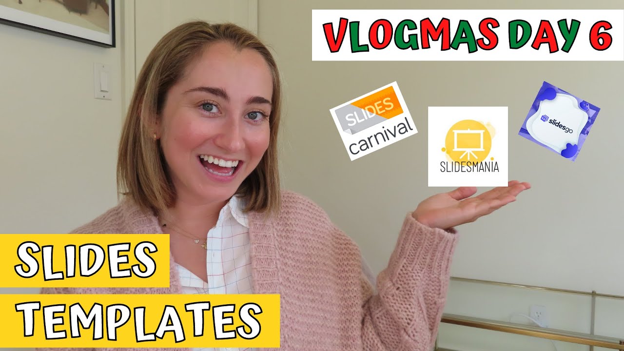 SLIDES TEMPLATES and Games for Teachers | Slidesgo, Slides Carnival, Slides Mania | VLOGMAS DAY 6