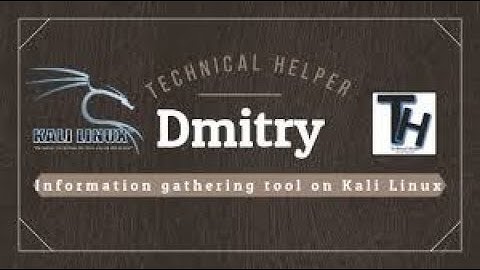 Video 27: Dmitry | Information Gathering tool | Kali Linux | Complete Hacking Tools in Kali Linux