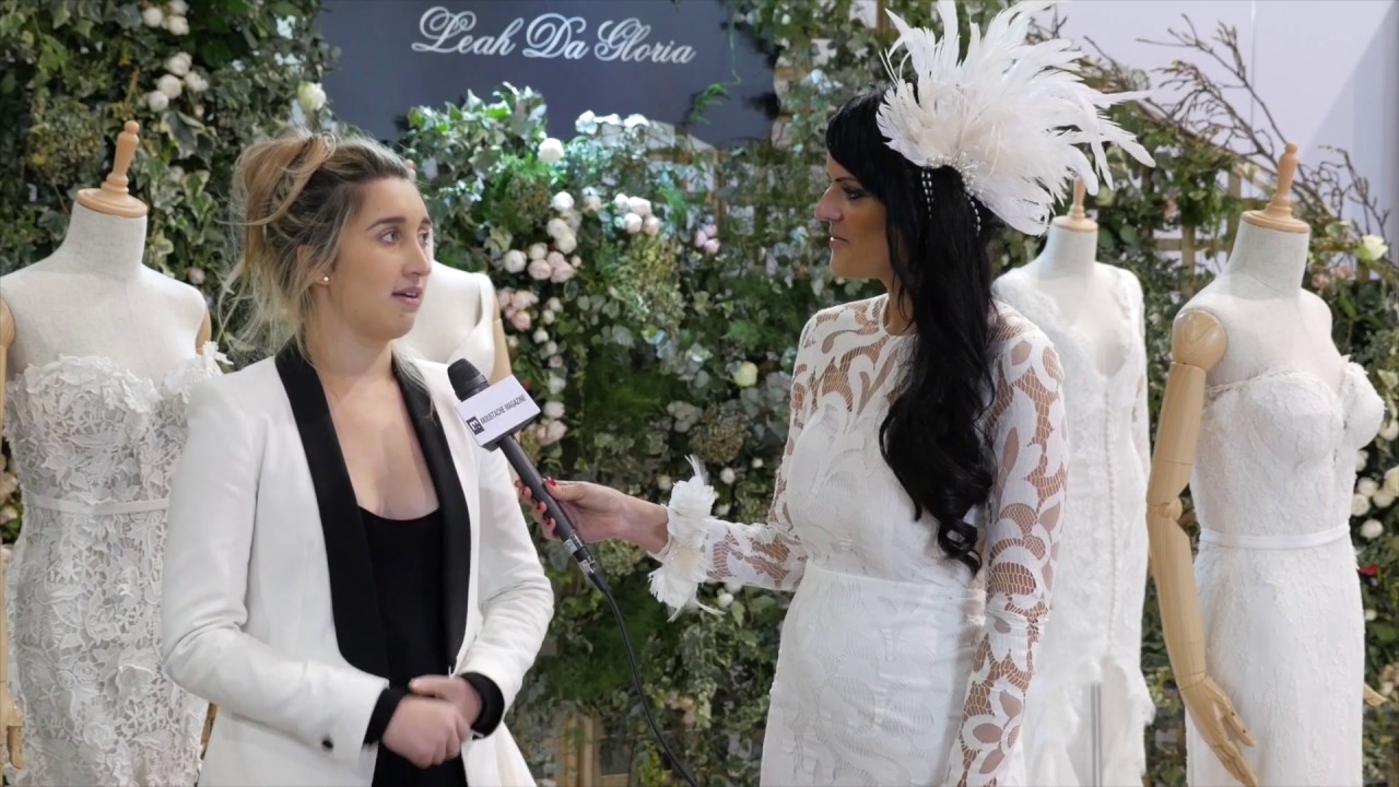 Australian Bridal Fashion Week- Interview with Leah De Gloria - YouTube
