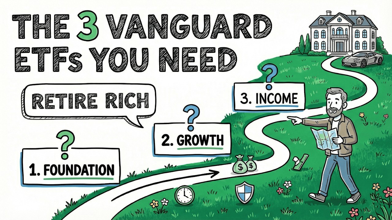3 Best Vanguard ETFs for Long-Term Growth (Stop Buying Trash)