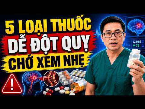 Người Trên 60 Tuổi 5 Loại Thuốc Có Thể Làm Tăng Nguy Cơ Đột Quỵ Và Nhồi Máu Cơ Tim