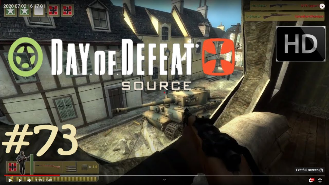 Day of Defeat Source (2020) - Donner - Gameplay #73 [1080p60FPS]