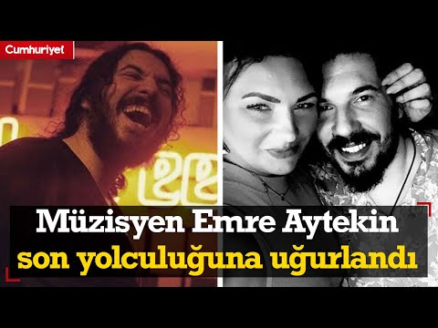 Güngören'de dövülerek öldürülen müzisyen Emre Aytekin son yolculuğuna uğurlandı