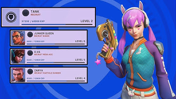 WHAT A BABY TANK PLAYER LOOKS LIKE - 6V6 QUICK PLAY OPEN QUEUE - 2