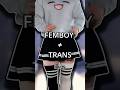Not every femboy is trans!! #femboy #transgender #queer #lgbt #trans