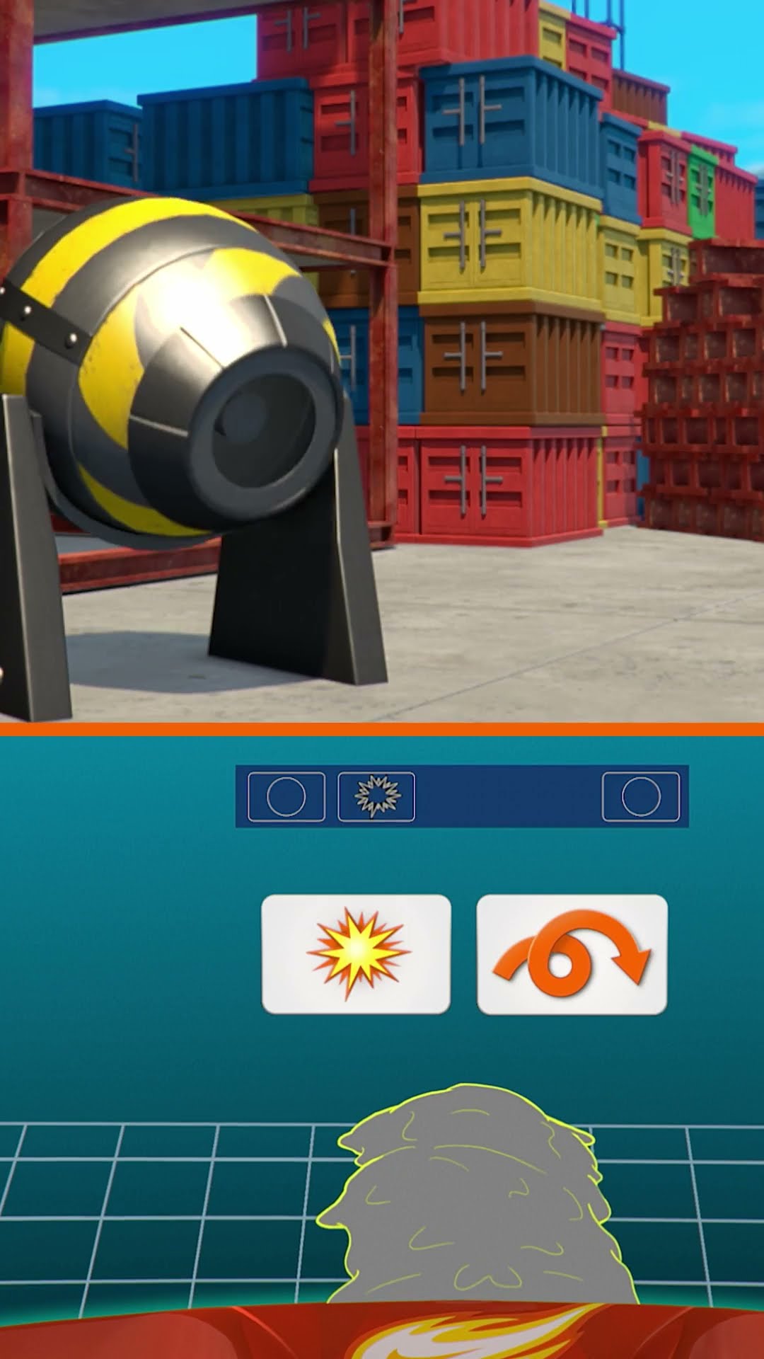 ¡Robo Blaze y DESTROZAN bolas de demolición y hacen volteretas!? #shorts