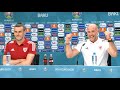 Rob Page & Gareth Bale - Turkey v Wales - Pre-Match Press Conference - Euro 2020