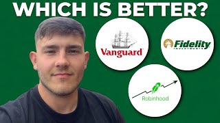 Vanguard vs Fidelity vs Robinhood - Which one is better? (2025 Guide)