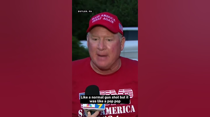 Trump rally attendees react, share what they saw