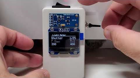 Arduino Nano Light Meter
