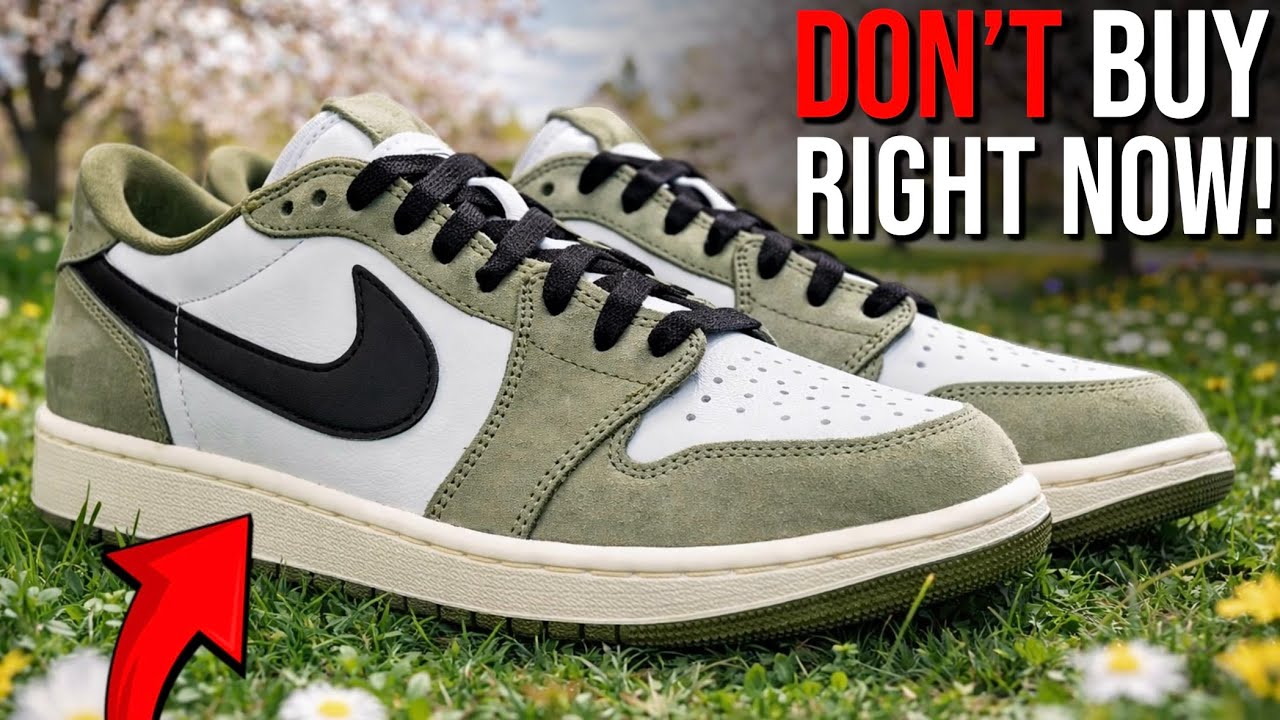 Уже лучшие кроссовки 2026 года? Обзор кроссовок Jordan 1 Low Medium Olive!