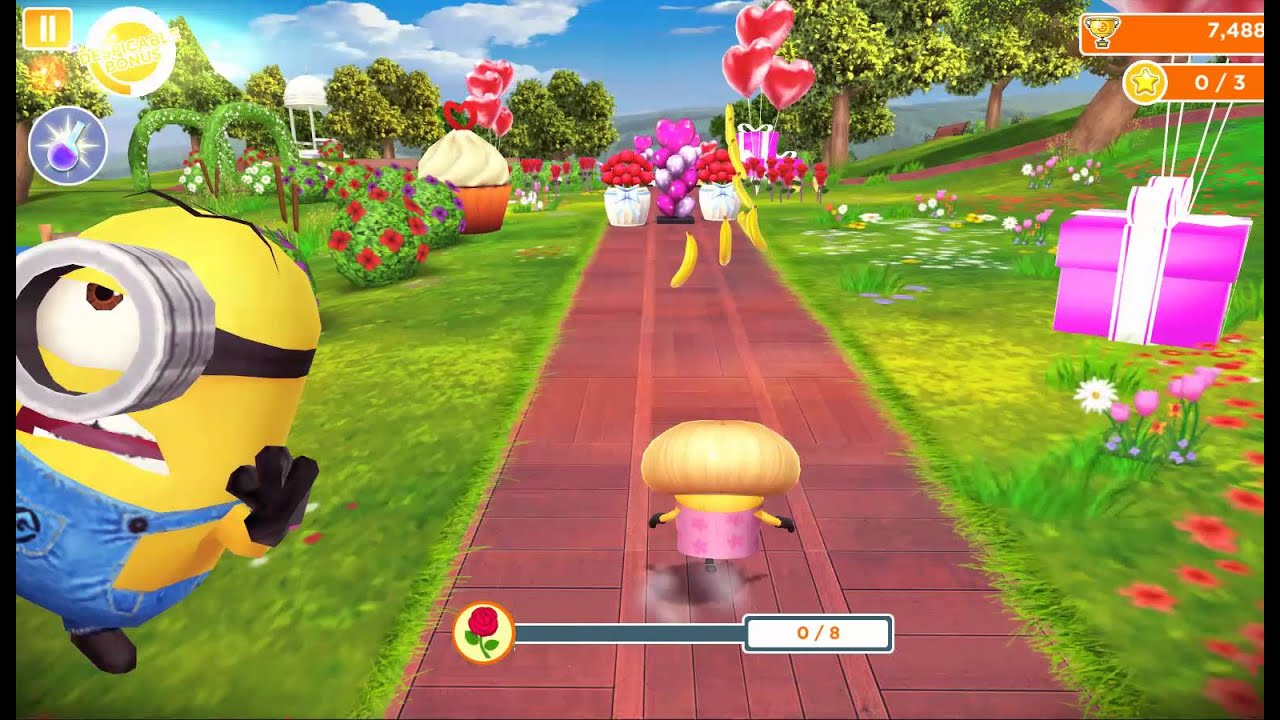 Despicable Me Minion Rush Valentine Romance for All Mission Level