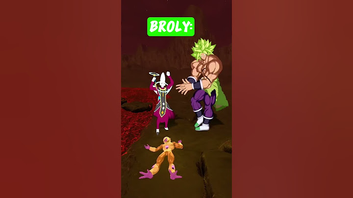 Gogeta Vs Broly Be Like #anime #dragonball #gogeta #broly