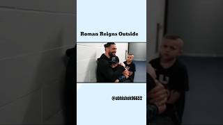 Roman Reigns Outside & Ring #shorts #wwe #romanreigns