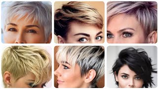 #1Top Trendy Short Under Haircuts With Awesome Hair Ideas For Women/Pixie Haircut